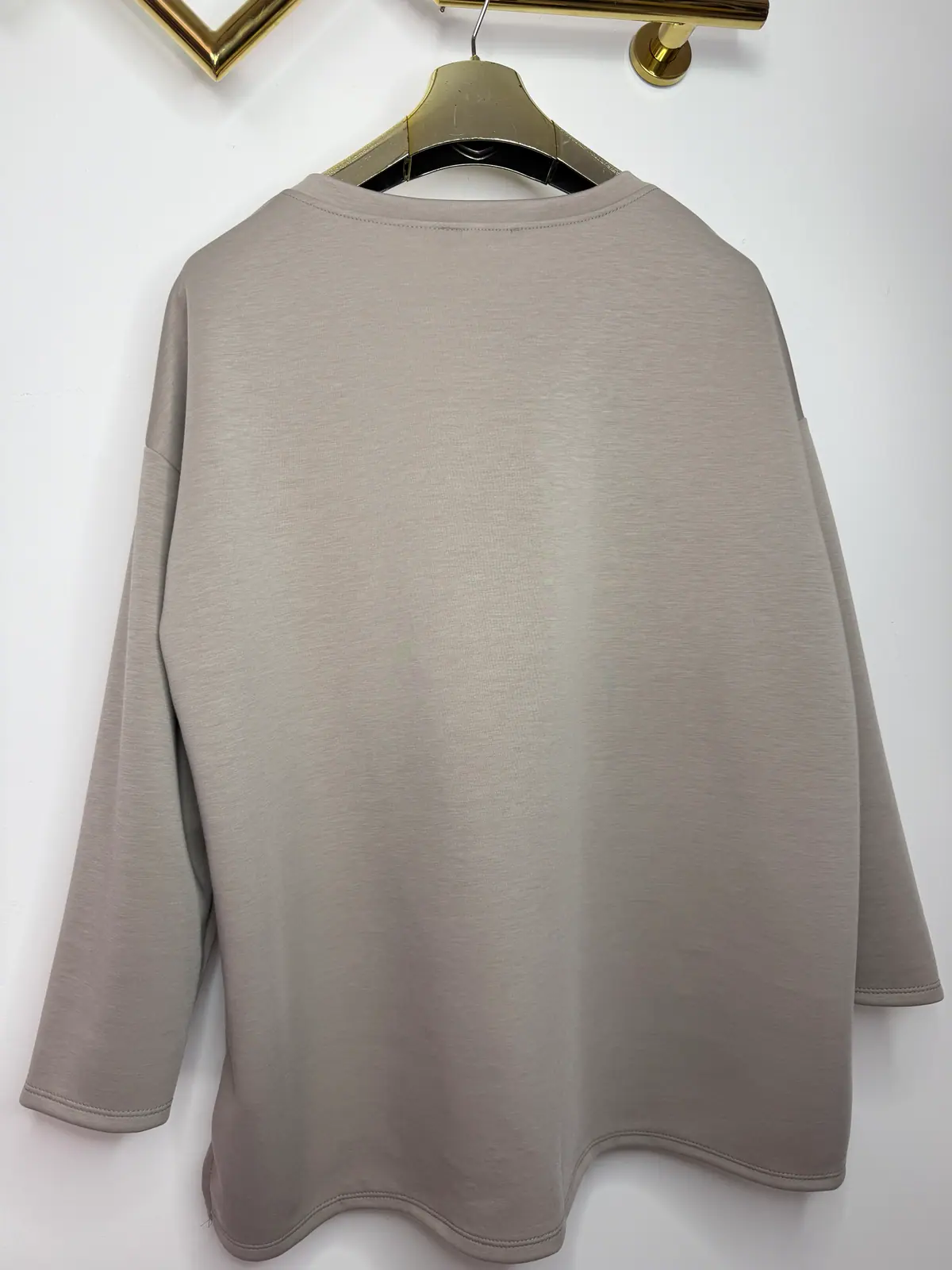 Bluza beżowa CIAO wygodna tunika — miniatura 9 z 11